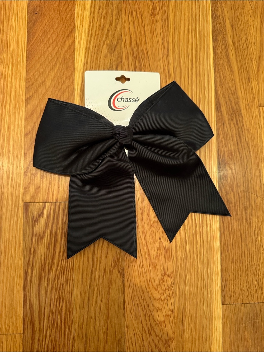 Chassé Black Grosgrain Hair Bow